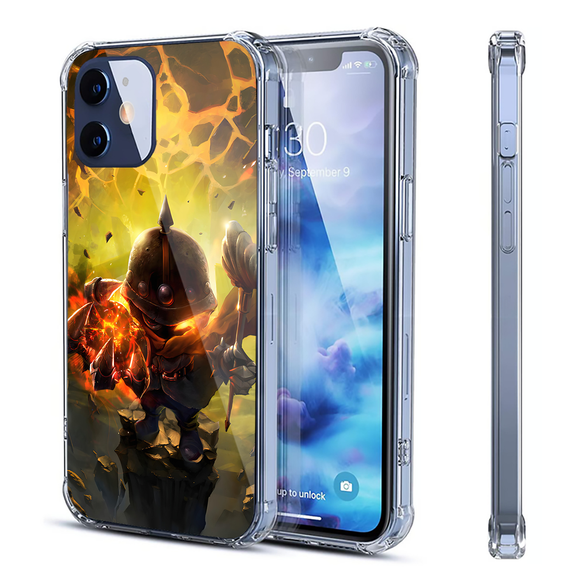 （画像用） リーグ・オブ・レジェンド League of Legends LOL 【iPhone 12シリーズ対応】透明スマホケース（クリアソフトケース）